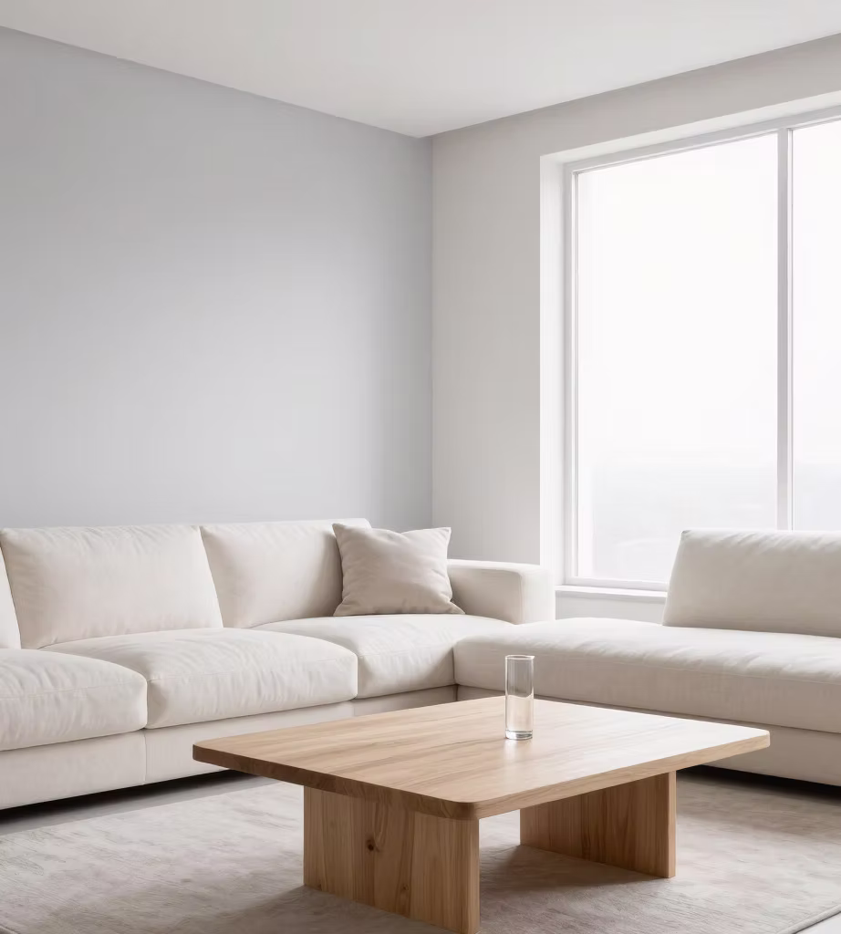 A bright, refined interior prepared by AJ Luxe Cleaners